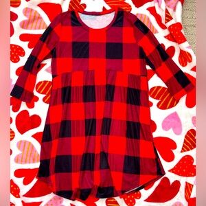 Buffalo Plaid Dress